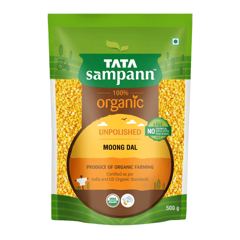 Organic Moong Dal- 500gm